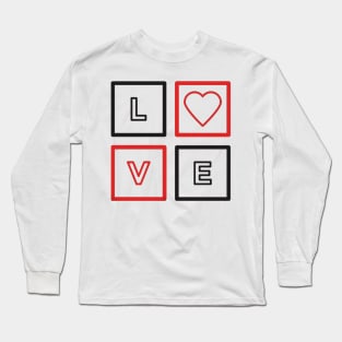 I L O V E   Y O U Long Sleeve T-Shirt